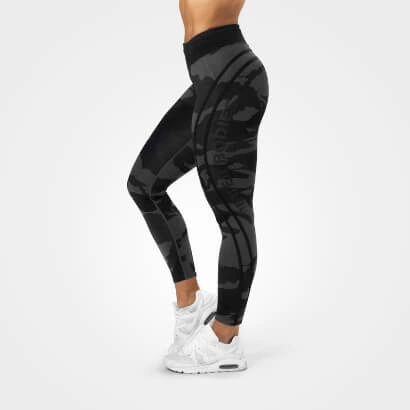 Better Bodies Camo High Tights Dark Camo S