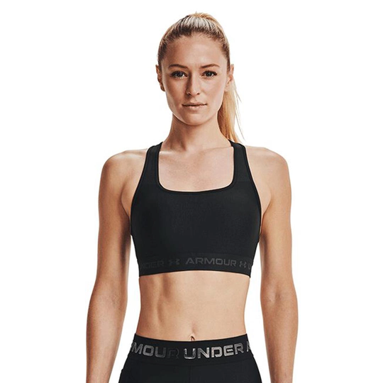 Under Armour Ua Crossback Mid Bra Black