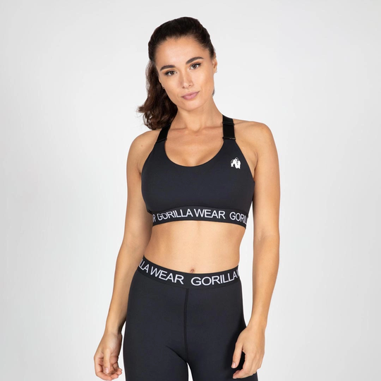 Gorilla Wear Colby Sports Bra Black