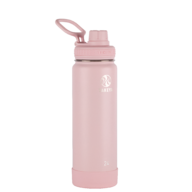 Takeya 24 oz (700ml) Actives Insulated Water Bottle -teräksinen juomapullo (Blush)