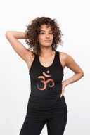 Urban Goddess Om Yoga Tank -joogatoppi (Urban Black)