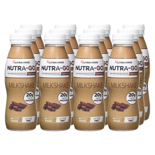 12 X Nutramino Nutra-go Shake 330 Ml