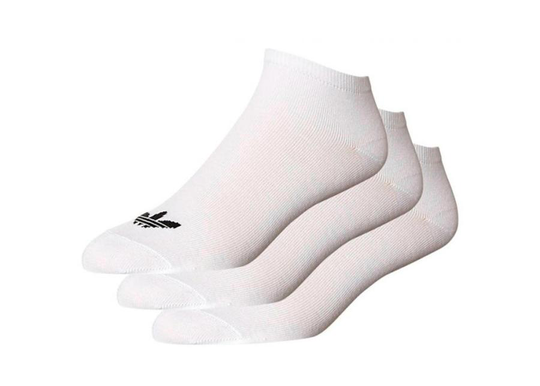 Miesten sukat 3 paria Adidas ORIGINALS Trefoil Liner S20273