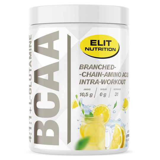 Elit Nutrition Bcaa 4:1:1 + L-glutamine 400 G Citrus
