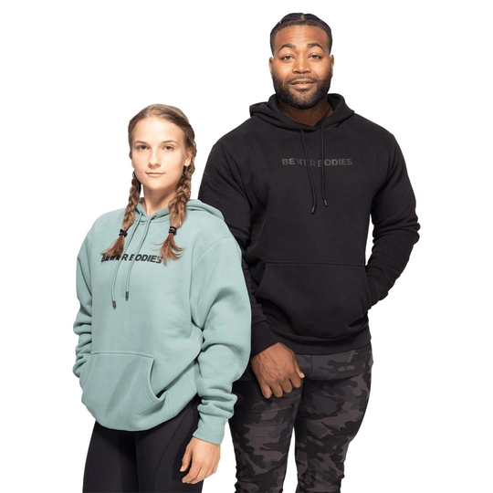 Better Bodies Logo Hoodie Black