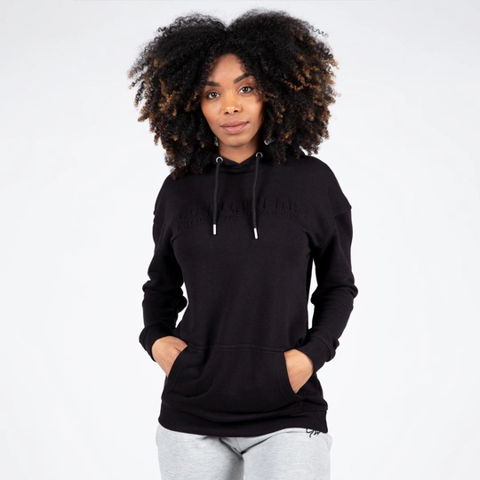 Gorilla Wear Crowley Oversized Women's Hoodie Black