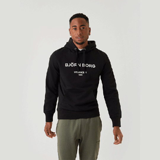Borg Hoodie, Black Beauty