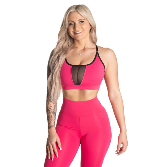 Better Bodies Highbridge Mesh Bra Hot Pink L