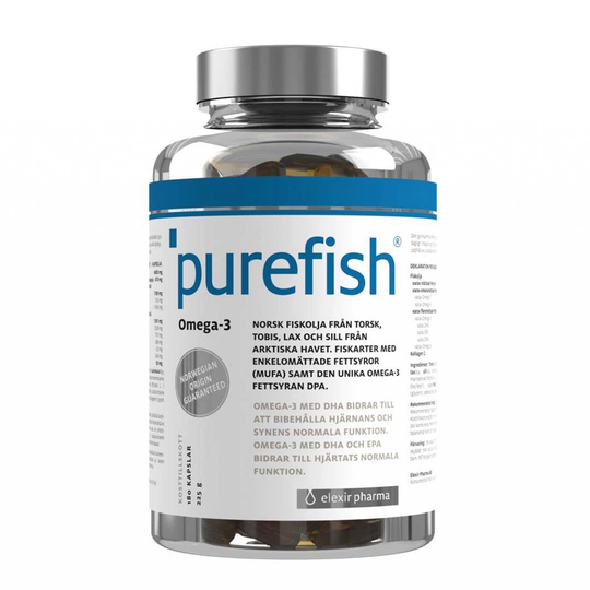 Elexir Pharma Pure Fish 180 Caps