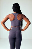 Asquith Balance Bra Top -bambutoppi (Pebble)