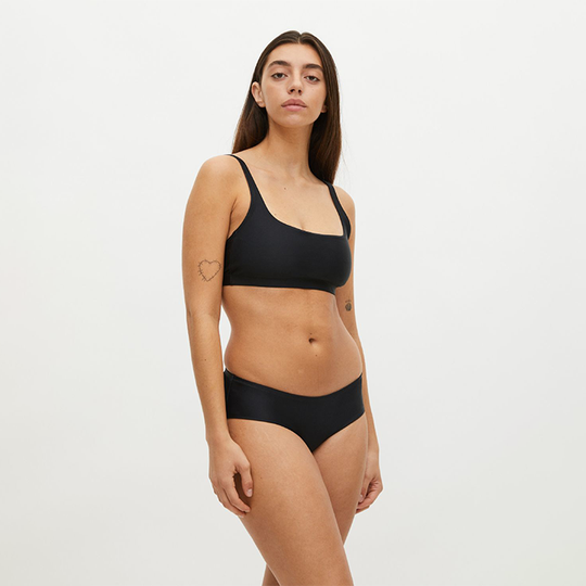 Nife Bikini Top, Black