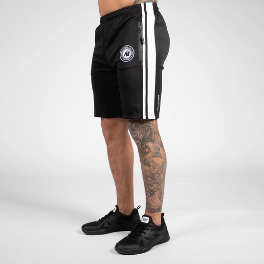 Gorilla Wear Stratford Track Shorts Black Xxxxl