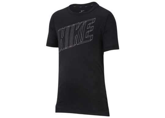 Lasten treenipaita Nike B Nk Brthe Gfx Ss Top Junior BV3804-010