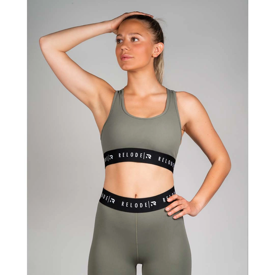 Relode Core Bra Green