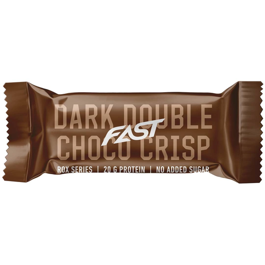 Fast Rox Protein Bar 55 G Dark Double Chocolate Crisp