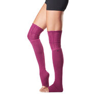 ToeSox Thigh High Sasha Leg Warmers-säärystimet (Berry)