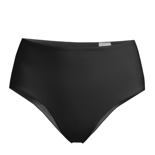 High Waist Bikini Hipster, Black