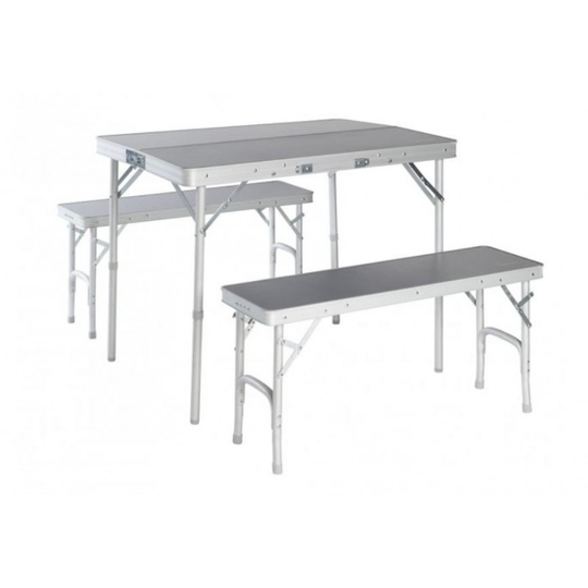Vango Granite 90 retkipöytä + penkit neljälle