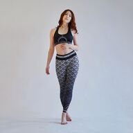 Second You Sport Legging Mandala (Black&White)