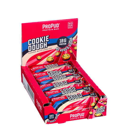 12 x ProPud Protein Bar, 55 g, Cookie Dough