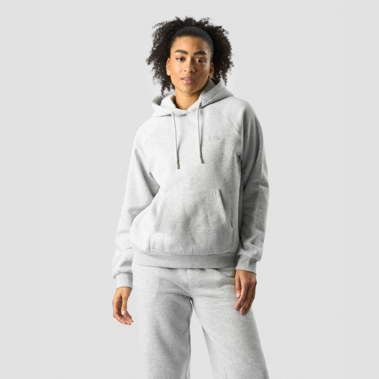 Everyday Hoodie Wmn, Light Grey Melange