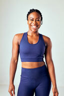 Asquith Balance Bra Top -bambutoppi (Midnight)