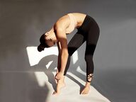 Mandala Spider Legging (Black)
