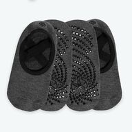 Gaiam Grippy Yoga Barre Socks 2 pack (Granite)