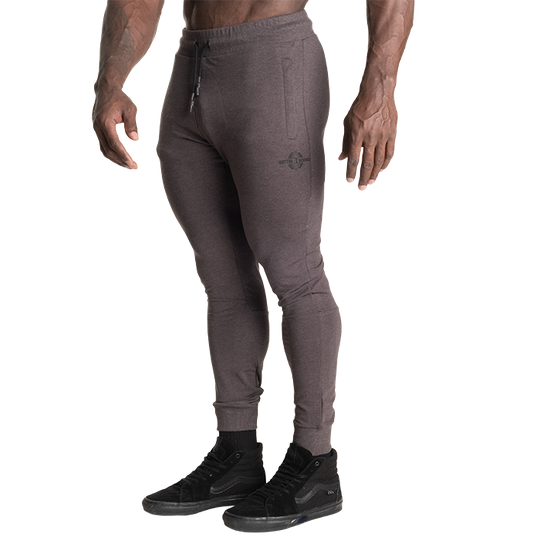 Tapered Joggers V2, Dark Grey Melange