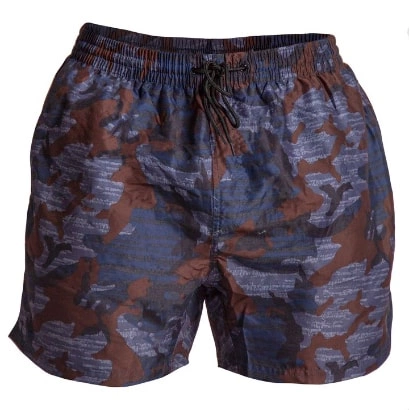 Bailey Shorts Blue Camo M