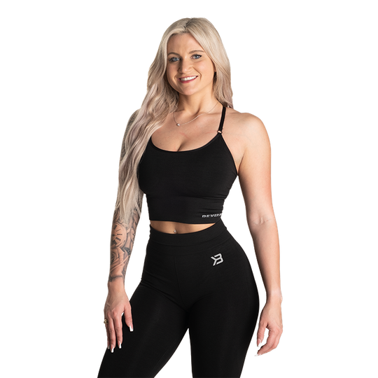 Astoria Seamless Bra, Black Melange
