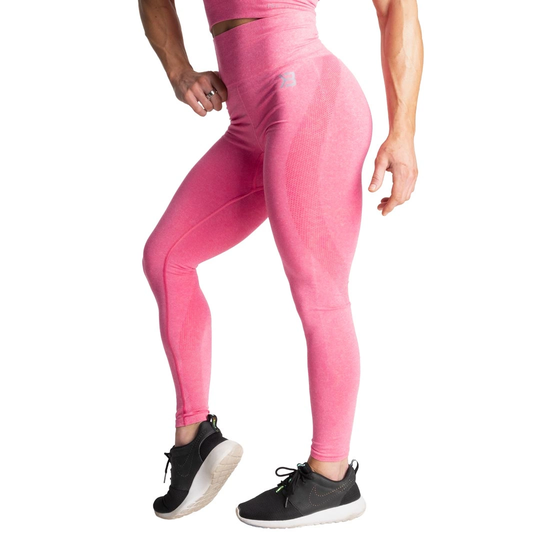 Better Bodies Rockaway Leggings Hot Pink Melange
