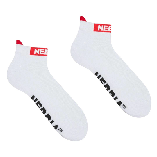 Nebbia Ankle Socks White