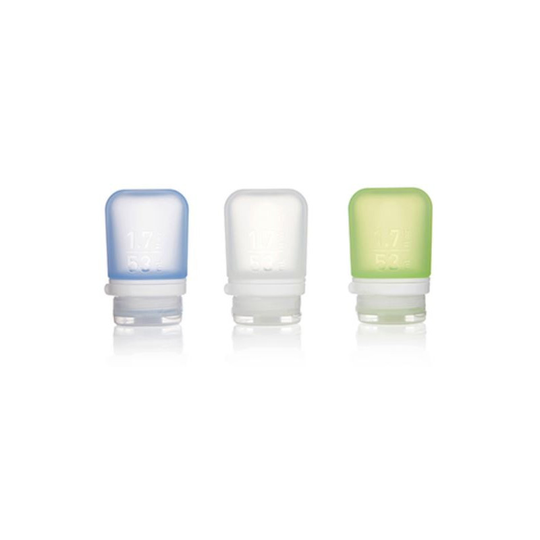 Humangear GoToob 53 ml 3 Pack tuubi nesteille, useita värejä