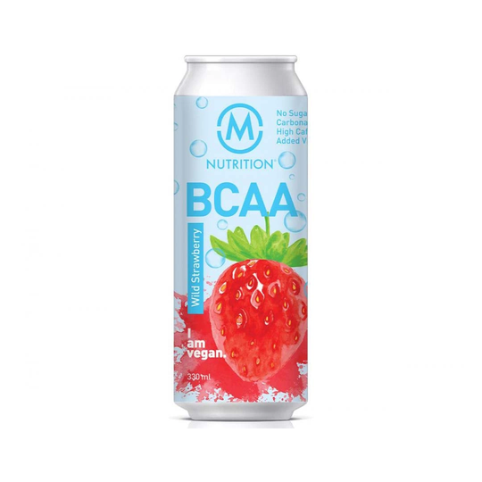M-nutrition Bcaa Aminohappojuoma 330 Ml Wild Strawberry