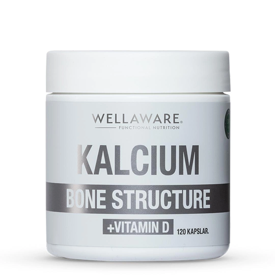 Wellaware Kalcium + Vitamin D 120 Caps