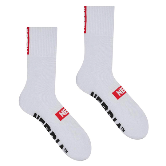Nebbia Crew Socks White