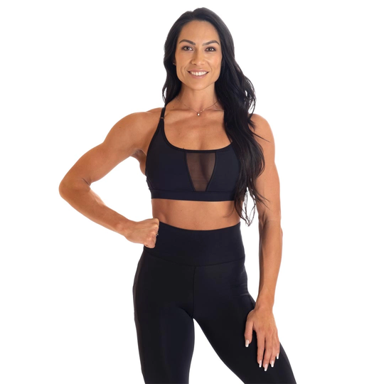 Better Bodies Highbridge Mesh Bra Black