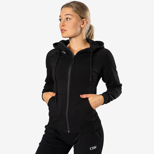 Activity Zip Hoodie, Black