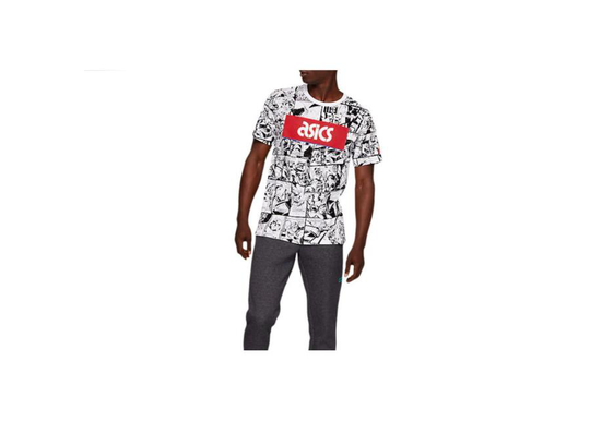 Miesten treenipaita Asics TF M Graphic SS 1 Tee M 2191A260-101