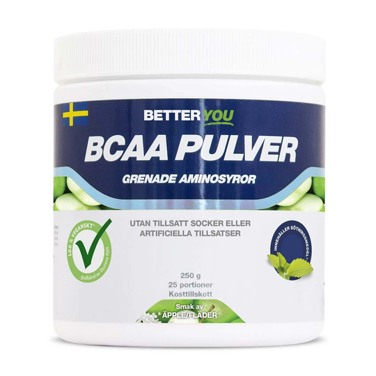 Better You Naturlig Bcaa 250 G Äpple Fläder