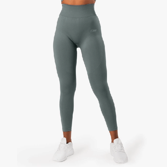 Define Seamless Tights, Jungle Green