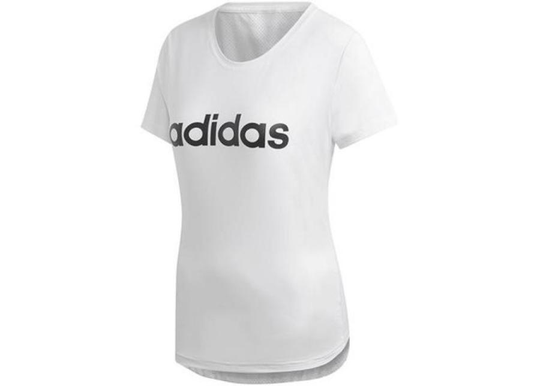 Naisten treenipaita adidas W D2M Logo Tee W DU2080