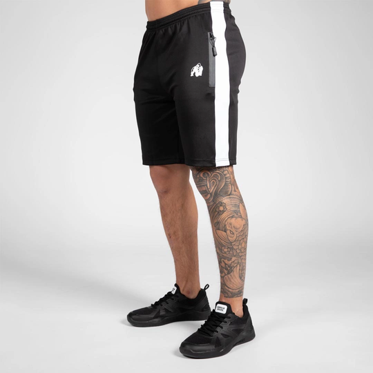 Gorilla Wear Benton Track Shorts Black L