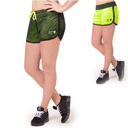 Gorilla Wear Madison Reversible Shorts Black/neon Lime S