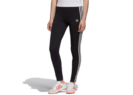 Naisten pitkät treenileggingsit adidas Originals 3-Stripes Tight W FM3287