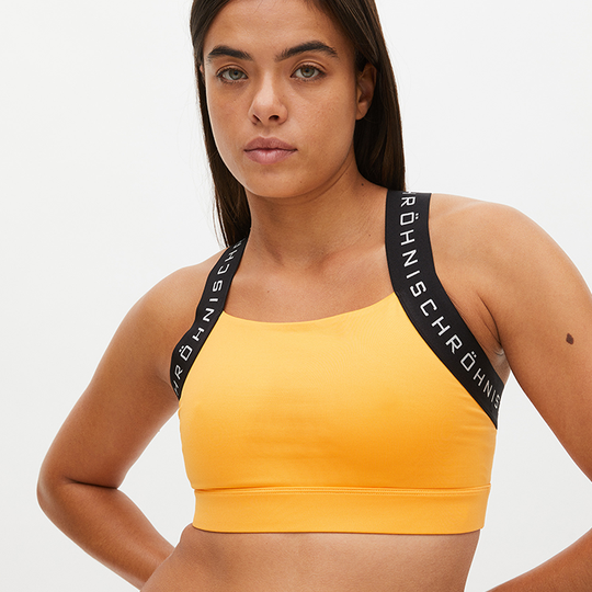 Kay Sports Bra, Blazing Orange