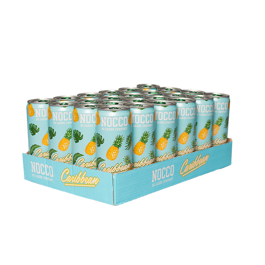 24 x NOCCO BCAA, 330 ml, Caribbean, FI