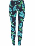 Mandala Printed Tencel Legging (Jungle Leaf)