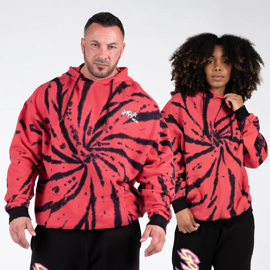 Gorilla Wear Legacy Oversized Hoodie Red/black